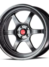 AodHan Wheels AH08 Wheel 18x9.5 5x100 35 Hyper Black                                     - AH081895510035HB - Image 3
