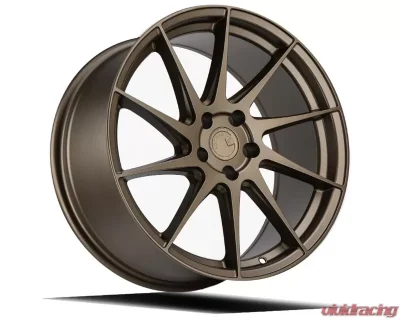 AodHan Wheels AH09 Wheel 18x8.5 (Passenger Side) 5x100 35 Matte Bronze - AH91885510035BZ_P