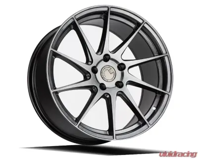 AodHan Wheels AH09 Wheel 18x9.5 (Driver Side) 5x112 35 Hyper Black - AH91895511235HB_D