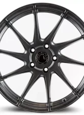 AodHan Wheels AH09 Wheel 18x9.5 (Driver Side) 5x112 35 Hyper Black                                     - AH91895511235HB_D - Image 3