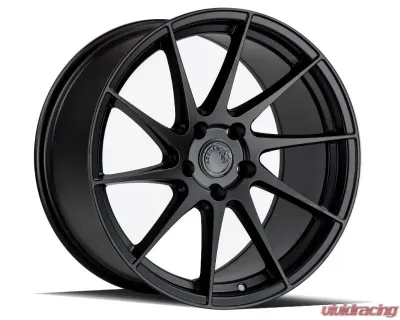 AodHan Wheels AH09 Wheel 18x8.5 (Passenger Side) 5x100 35 Hyper Black - AH91885510035MB_P