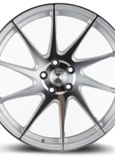 AodHan Wheels AH09 Wheel 18x8.5 (Passenger Side) 5x100 35 Gloss Silver Machined Face                                     - AH91885510035SMF_P - Image 2