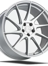 AodHan Wheels AH09 Wheel 18x8.5 (Passenger Side) 5x100 35 Gloss Silver Machined Face                                     - AH91885510035SMF_P - Image 3