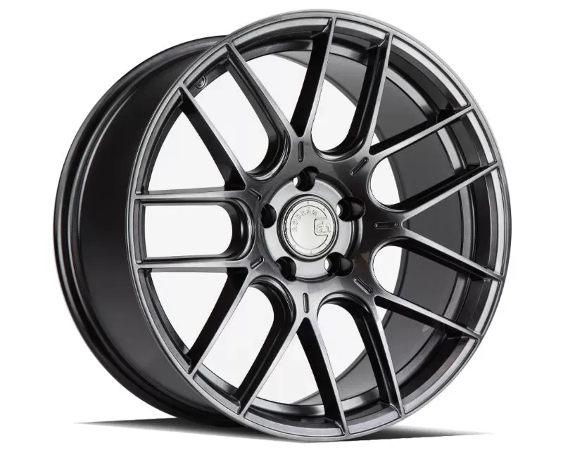 AodHan Wheels AH-X Wheel 19x9.5 5x114.3 35mm Hyper Black - AHX1995511435HB