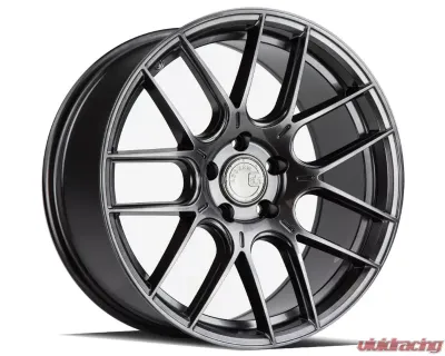 AodHan Wheels AH-X Wheel 19x9.5 5x114.3 35mm Hyper Black - AHX1995511435HB
