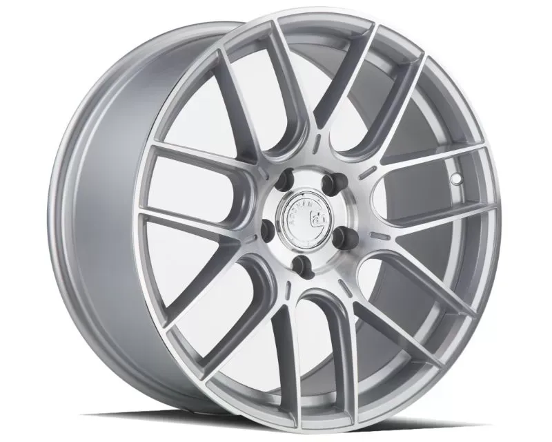 AodHan Wheels AH-X Wheel 19x8.5 5x112 35mm Gloss Silver Machined Face - AHX1985511235SMF