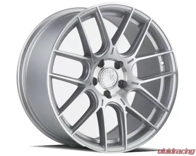 AodHan Wheels AH-X Wheel 19x8.5 5x112 35mm Gloss Silver Machined Face - AHX1985511235SMF