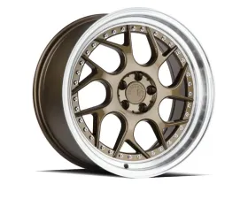 AodHan Wheels DS01 Wheel 18x9.5 5x114.3 30 Bronze with Machined Lip