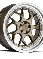 AodHan Wheels DS01 Wheel 18x8.5 5x114.3 35 Bronze with Machined Lip                                     - DS118855114335BZ - Image 3