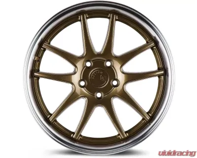 AodHan Wheels DS02 Wheel 18x8.5 5X100 35 Bronze with Machined Lip - DS21885510035BR