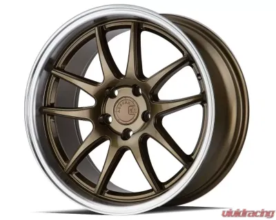 AodHan Wheels DS02 Wheel 18x8.5 5X100 35 Bronze with Machined Lip - DS21885510035BR