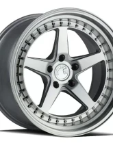 AodHan Wheels DS05 Wheel 18x8.5 5x100 35 Silver with Machined Face                                     - DS51885510035SMF - Image 3