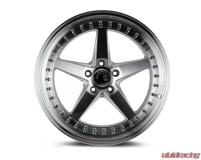 AodHan Wheels DS05 Wheel 18x8.5 5x100 35 Silver with Machined Face - DS51885510035SMF