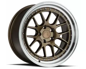 AodHan Wheels DS06 Wheel 18x9.5 5x100 35 Bronze with Machined Lip