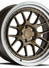 AodHan Wheels DS06 Wheel 19x11 5x114.3 15 Bronze with Machined Lip                                     - DS61911511415BZ - Image 3