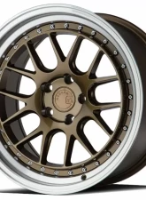 AodHan Wheels DS06 Wheel 19x11 5x114.3 15 Bronze with Machined Lip                                     - DS61911511415BZ - Image 3