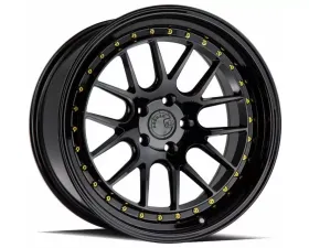 AodHan Wheels DS06 Wheel 18x9.5 5x100 35 Gloss Black with Gold Rivets