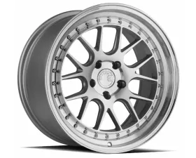 AodHan Wheels DS06 Wheel 18x9.5 5x100 35 Silver with Machined Face