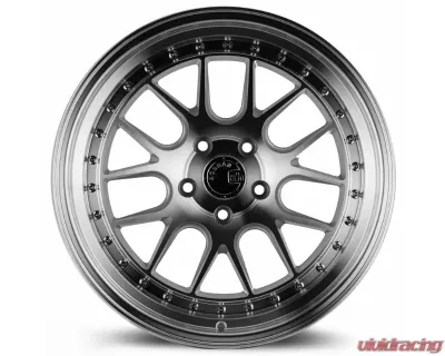 AodHan Wheels DS06 Wheel 18x8.5 5x100 35 Silver with Machined Face - DS61885510035SMF