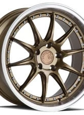 AodHan Wheels DS07 Wheel 19x11 5x114.3 22 Bronze with Machined Lip                                     - DS71911511422BZ - Image 3