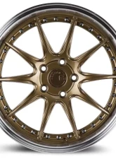 AodHan Wheels DS07 Wheel 19x11 5x114.3 22 Bronze with Machined Lip                                     - DS71911511422BZ - Image 2