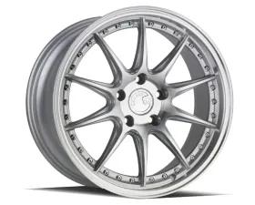 AodHan Wheels DS07 Wheel 18x9.5 5x100 35 Silver with Machined Face
