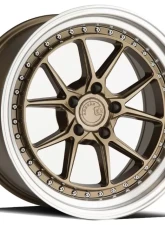 AodHan Wheels DS08 Wheel 19x8.5 5x120 35 Bronze with Machined Lip                                     - DS81985512035BZ - Image 3