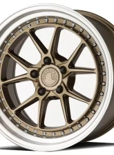 AodHan Wheels DS08 Wheel 19x8.5 5x120 35 Bronze with Machined Lip                                     - DS81985512035BZ - Image 3
