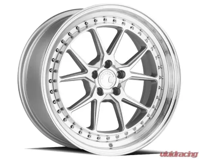 AodHan Wheels DS08 Wheel 19x8.5 5x120 35 Silver with Machined Face - DS81985512035SMF