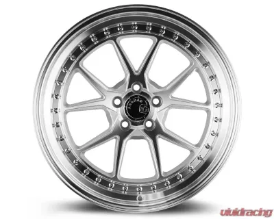 AodHan Wheels DS08 Wheel 19x8.5 5x120 35 Silver with Machined Face - DS81985512035SMF