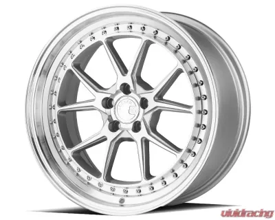AodHan Wheels DS08 Wheel 19x8.5 5x120 35 Silver with Machined Face - DS81985512035SMF