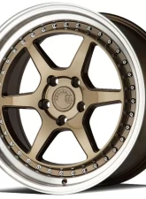 AodHan Wheels DS09 Wheel 19x11 5x114.3 15 Bronze with Machined Lip                                     - DS91911511415BZ - Image 3