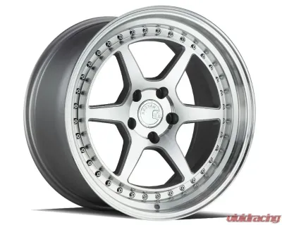 AodHan Wheels DS09 Wheel 19x11 5x114.3 15 Silver with Machined Face - DS91911511415SMF