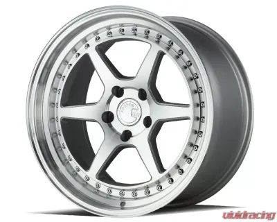 AodHan Wheels DS09 Wheel 19x11 5x114.3 15 Silver with Machined Face - DS91911511415SMF