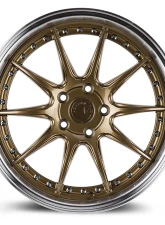 AodHan Wheels DS07 Wheels 5x114.3 19x9.5 35 Bronze w/ Machined Lip                                     - DS71985511435BZ - Image 2