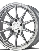 AodHan Wheels DS07 Wheels 5x114.3 19x9.5 35 Silver w/ Machined Face                                     - DS71985511435SMF - Image 3