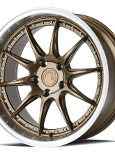 AodHan Wheels DS07 Wheels 5x114.3 18x8.5 30 Bronze w/ Machined Lip                                     - DS71995511430BZ - Image 3