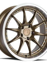 AodHan Wheels DS07 Wheels 5x114.3 18x8.5 30 Bronze w/ Machined Lip                                     - DS71995511430BZ - Image 3