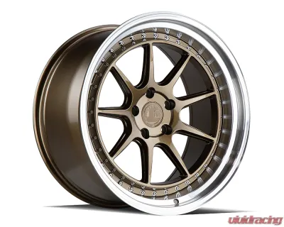 AodHan Wheels DS-X Wheels 5x114.3 18x10.5 22 Bronze w/ Machined Lip - DSX18105511422BZ