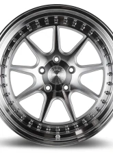 AodHan Wheels DS-X Wheels 5x114.3 19x8.5 15 Silver w/ Machined Face                                     - DSX18105511415SMF - Image 2