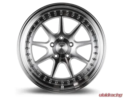 AodHan Wheels DS-X Wheels 5x114.3 19x8.5 15 Silver w/ Machined Face - DSX18105511415SMF