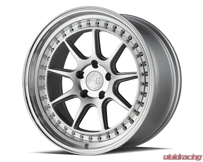 AodHan Wheels DS-X Wheels 5x114.3 19x8.5 15 Silver w/ Machined Face - DSX18105511415SMF
