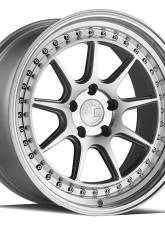 AodHan Wheels DS-X Wheels 5x114.3 19x8.5 15 Silver w/ Machined Face                                     - DSX18105511415SMF - Image 3