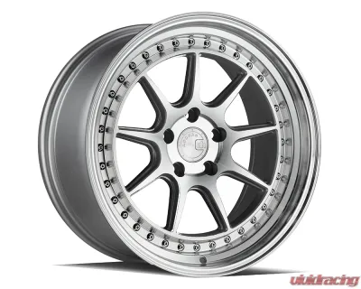 AodHan Wheels DS-X Wheels 5x114.3 19x8.5 15 Silver w/ Machined Face - DSX18105511415SMF