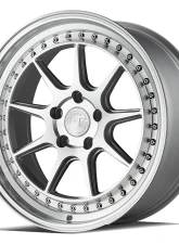 AodHan Wheels DS-X Wheels 5x114.3 18x9.5 35 Silver w/ Machined Face                                     - DSX1885511435SMF - Image 3