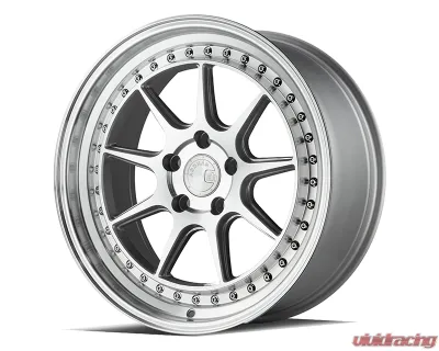AodHan Wheels DS-X Wheels 5x114.3 18x9.5 35 Silver w/ Machined Face - DSX1885511435SMF