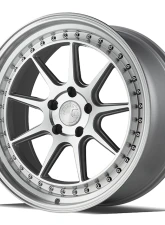AodHan Wheels DS-X Wheels 5x100 18x8.5 35 Silver w/ Machined Face                                     - DSX1895510035SMF - Image 3