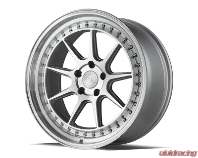 AodHan Wheels DS-X Wheels 5x100 18x8.5 35 Silver w/ Machined Face - DSX1895510035SMF