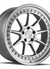 AodHan Wheels DS-X Wheels 5x100 18x8.5 35 Silver w/ Machined Face                                     - DSX1895510035SMF - Image 3
