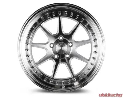 AodHan Wheels DS-X Wheels 5x114.3  15 Silver w/ Machined Face - DSX1911511415SMF